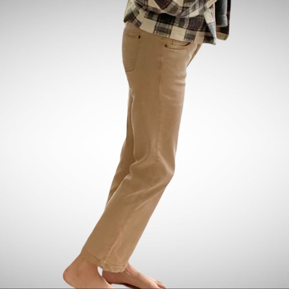 Gerry Weber Casual Cropped Kick Flare Jeans Tan 36 - Picture 5 of 11